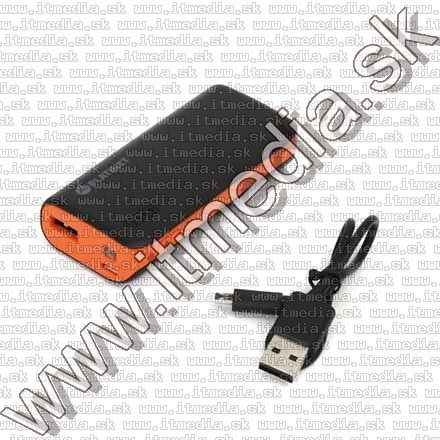 Image of Platinet Powerbank 4400mAh Fekete+Narancs (42915) (IT11094)